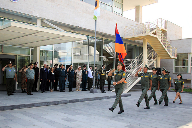 Конкурс "Воин мира" в рамках Армейских международных игр-2021 открылся в Ереване (ФОТО)