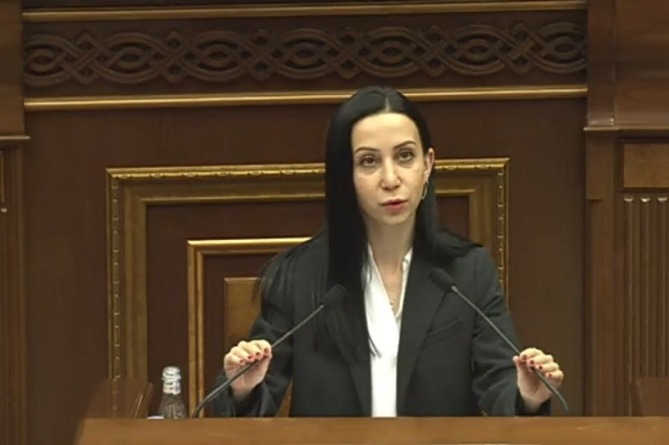 Провластный депутат назвала "пошлостью" политической мысли утверждения о том, что турки уничтожают армян