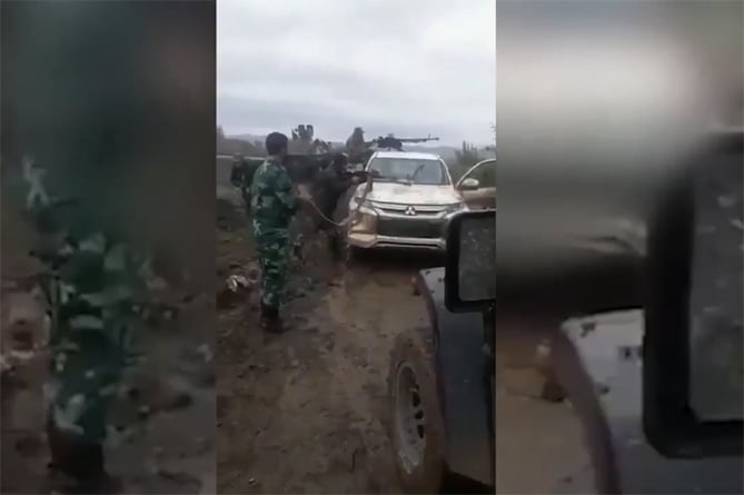 Шокирующие кадры, доказывающие, что в Арцахе против армян воюют сирийские боевики (ВИДЕО)