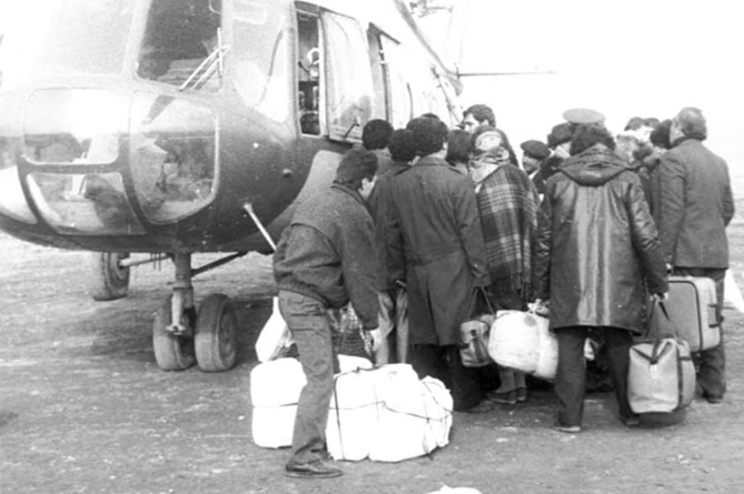 Армянских беженцев выселяют в Москве