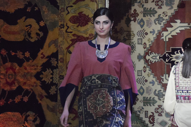 Армянская мода в "ковровых" тонах -2