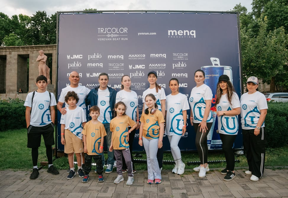 Юнибанк и Unisport приняли участие в забеге «Tricolor» Yerevan Beat Run
