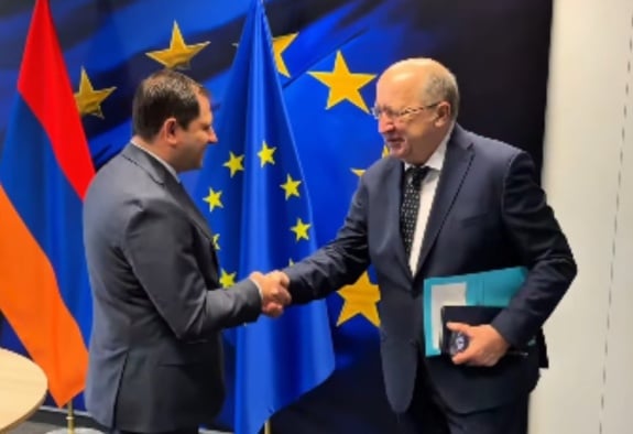 Սուրեն Պապիկյանը և ԵՄ ռազմական արդյունաբերության հանձնակատարը քննարկել են համագործակցության հնարավորությունները