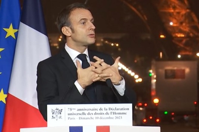 Макрон назвал присоединение Армении к Римскому статусу проявлением мужества 