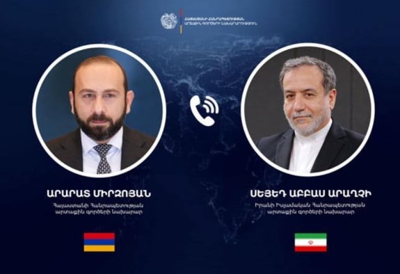 Արարատ Միրզոյանն ու Իրանի ԱԳ նախարարը քննարկել են ճգնաժամային իրավիճակներում երկու երկրների միջև համագործակցության հարցերը