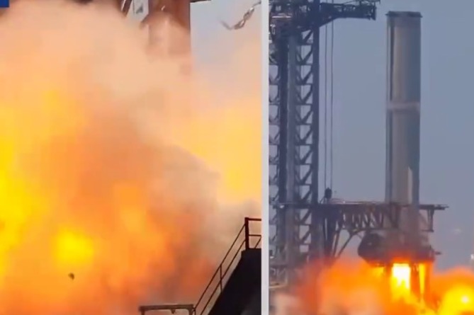 SpaceX–ի հրթիռը պայթել է փորձարկումների ժամանակ (ՎԻԴԵՈ) SpaceX–ի հրթիռը պայթել է փորձարկումների ժամանակ (ՎԻԴԵՈ)