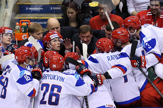 Сборная России завоевала серебро молодежного чемпионата мира по хоккею