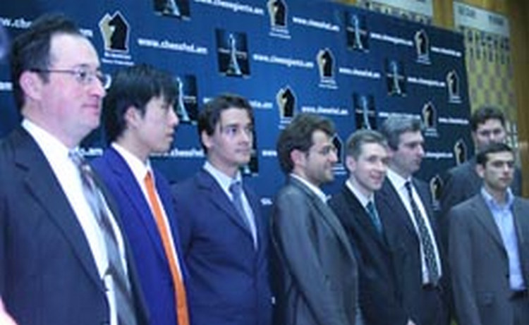 Հայաստանում բացվել է «Շախմատի հսկաներ. Երևան 2008» միջազգային մրցաշարը Հայաստանում բացվել է «Շախմատի հսկաներ. Երևան 2008» միջազգային մրցաշարը