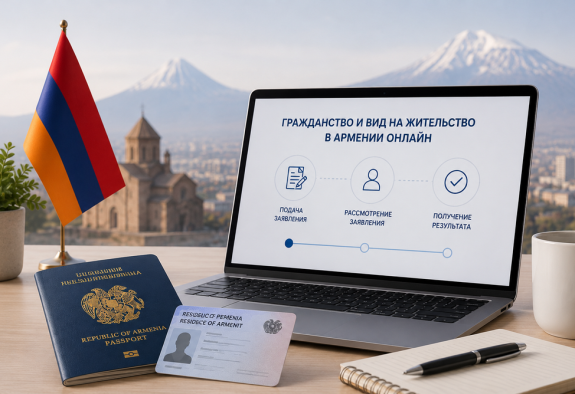 Получение ВНЖ в Армении полностью перейдет на онлайн с 1 ноября  