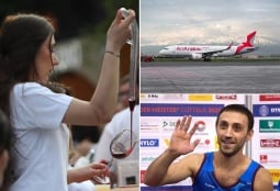 Хорошие новости недели: фестиваль Yerevan Wine Days в Ереване, новые авиарейсы и медаль на ЧЕ по гимнастике 