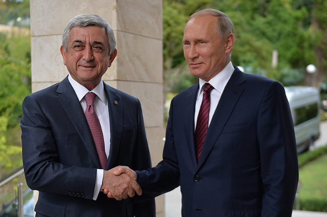 Саргсян: сотрудничество между Арменией и Россией расширяется