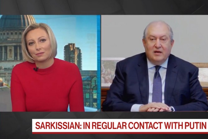 Армения рассчитывает, что НАТО окажет давление на Турцию в карабахском вопросе - президент (ВИДЕО)