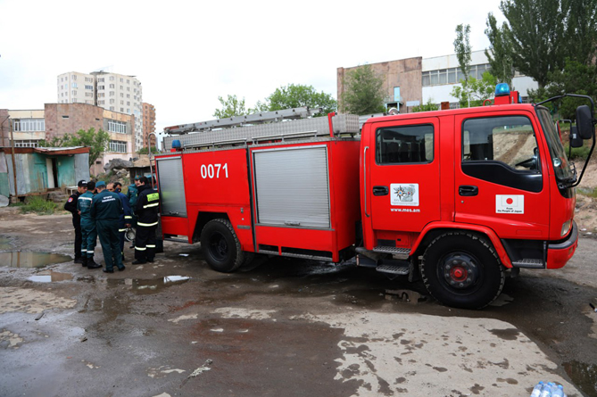 Пожар в супермаркете «Нор Зовк» потушен, сгорели продукты питания