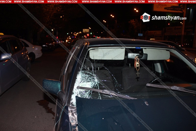 Водитель сбил молодого парня насмерть в Ереване и сам попал в больницу (ФОТО)