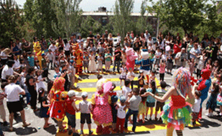 СПИСА Армении организовала праздничное мероприятие для подопечных детей