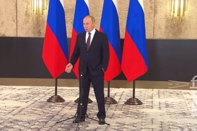 Путин сказал о ключевой роли РФ в локализации конфликта между Азербайджаном и Арменией Путин сказал о ключевой роли РФ в локализации конфликта между Азербайджаном и Арменией