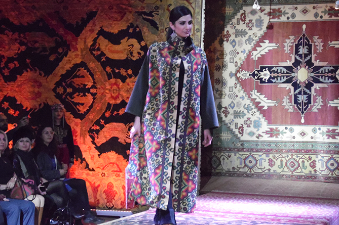 Армянская мода в "ковровых" тонах -4
