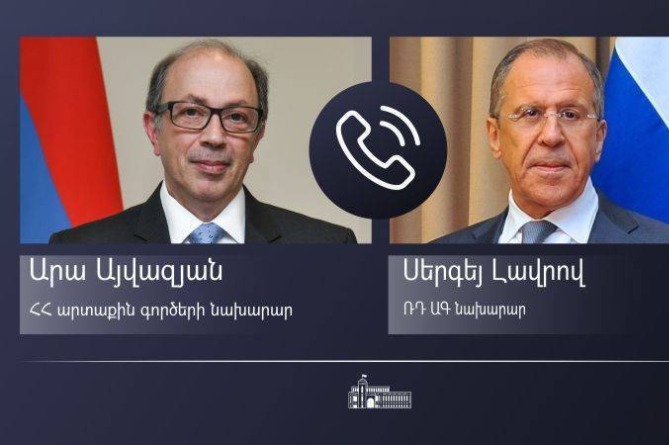 Айвазян указал Лаврову на недопустимость провокаций с азербайджанской стороны в контексте инцидента в Сюнике