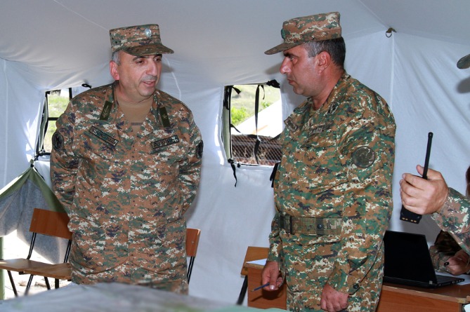 ՊԲ–ն ունակ է ապահովել երկրի անվտանգությունը մարտական գործողությունների վերսկսման դեպքում. ՊԲ–ում անցկացվել են ղեկավարման կետերի մարզումներ ՊԲ–ն ունակ է ապահովել երկրի անվտանգությունը մարտական գործողությունների վերսկսման դեպքում. ՊԲ–ում անցկացվել են ղեկավարման կետերի մարզումներ