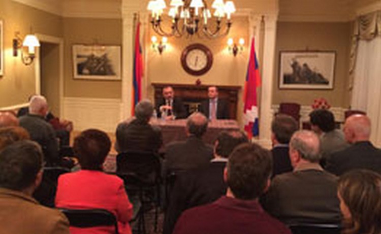 Глава МИД Карабаха выступил с лекцией в Карлтонском университете Оттавы 