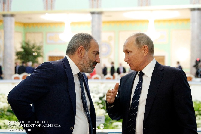 Пашинян раскрыл главные темы переговоров с президентом России