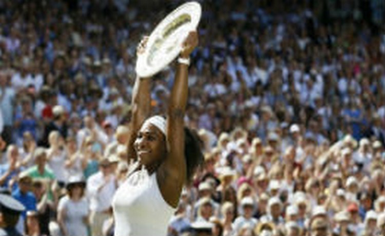 Серена Уильямс победила на Уимблдоне в шестой раз
