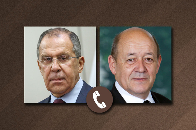 Главы МИД РФ и Франции указали на необходимость согласованных действии МГ ОБСЕ по Карабаху и рассмотрели возможные сценарии ситуации Главы МИД РФ и Франции указали на необходимость согласованных действии МГ ОБСЕ по Карабаху и рассмотрели возможные сценарии ситуации