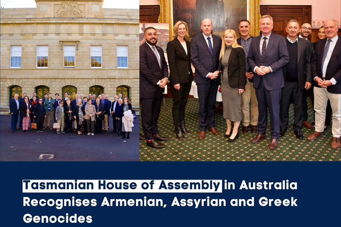 Парламент австралийского штата Тасмания признал Геноцид армян Парламент австралийского штата Тасмания признал Геноцид армян
