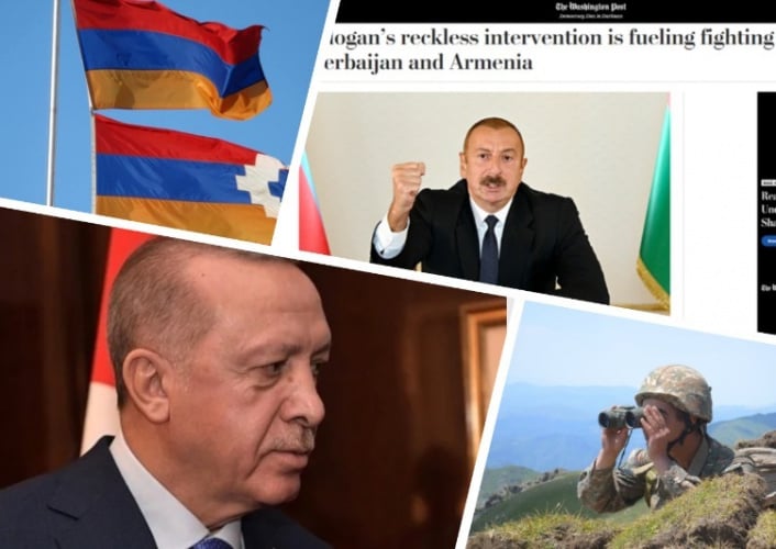 Էրդողանի անխոհեմ միջամտությունը թեժացնում է մարտերը Ղարաբաղում․The Washington Post Էրդողանի անխոհեմ միջամտությունը թեժացնում է մարտերը Ղարաբաղում․The Washington Post