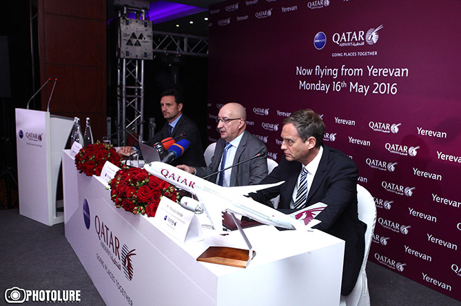 Հայաստանը կարող է տարանցիկ ավիացիոն կետ դառնալ. Qatar Airways-ի ղեկավար