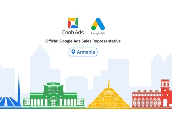 Google-ը Coob Ads-ին նշանակել է պաշտոնական Google Ads Sales Representative Հայաստանում
