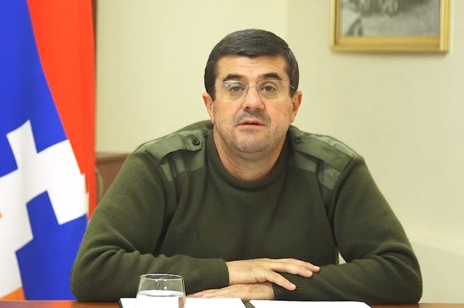 Արցախի նախագահը մեկնաբանել է ՊԲ–ի կազմալուծման և Ստեփանակերտում ադրբեջանական դրոշի տեղադրման մասին լուրերը Արցախի նախագահը մեկնաբանել է ՊԲ–ի կազմալուծման և Ստեփանակերտում ադրբեջանական դրոշի տեղադրման մասին լուրերը