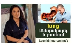 Որո՞նք են ստամոքսի և աղիքի խոցերի առաջացման պատճառները և ո՞ր սնունդն է կանխարգելիչ. պարզաբանում է գաստրոէնտերոլոգ Աստղիկ Խաչատրյանը. (ՎԻԴԵՈ)