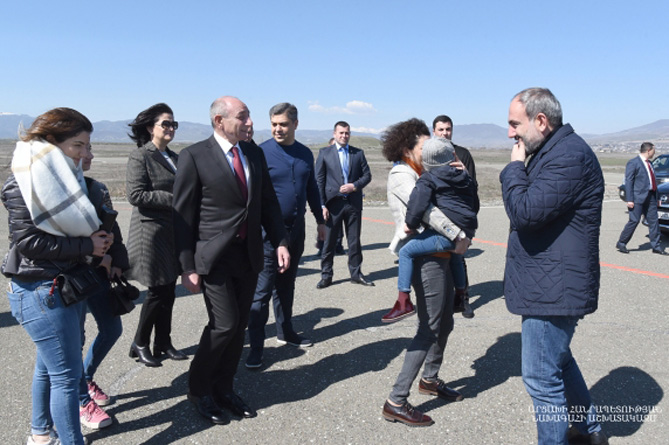 Նիկոլ Փաշինյանն աշխատանքային այցով ժամանել է Արցախ