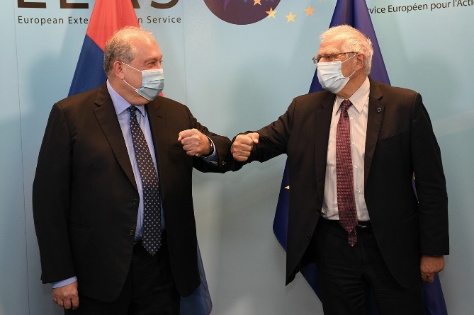 Саркисян - верхновному представителю ЕС: Турция является угрозой для международной безопасности