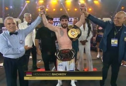  Армянин Оганес Бачков завоевал чемпионский пояс IBA PRO, досрочно победив южноафриканца (ВИДЕО)