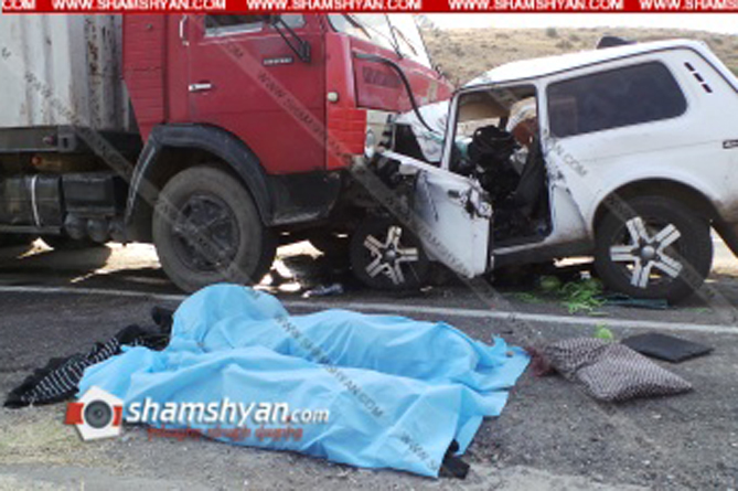 Խոշոր և ողբերգական ավտովթար Արարատի մարզում. 2 մարդ տեղում մահացել է 