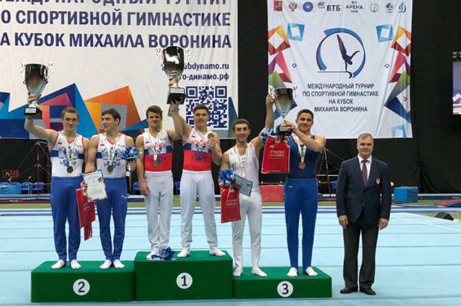 Армянские спортсмены взяли бронзу на розыгрыше Кубка по спортивной гимнастике имени Михаила Воронина