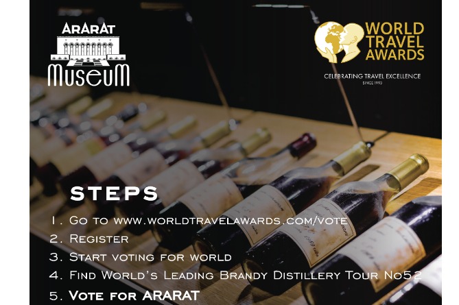 Музей ARARAT номинирован на премию World Travel Awards Музей ARARAT номинирован на премию World Travel Awards