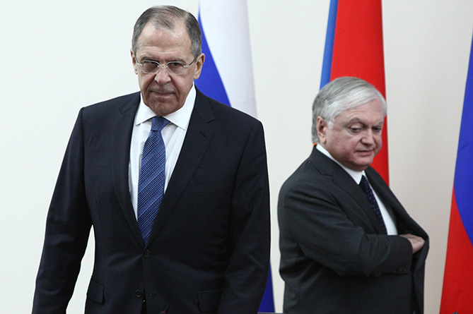 Глава МИД России принял приглашение армянского коллеги посетить Ереван Глава МИД России принял приглашение армянского коллеги посетить Ереван