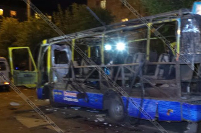 Среди пострадавших при взрыве автобуса в Ереване есть беременная - Минздрав Среди пострадавших при взрыве автобуса в Ереване есть беременная - Минздрав