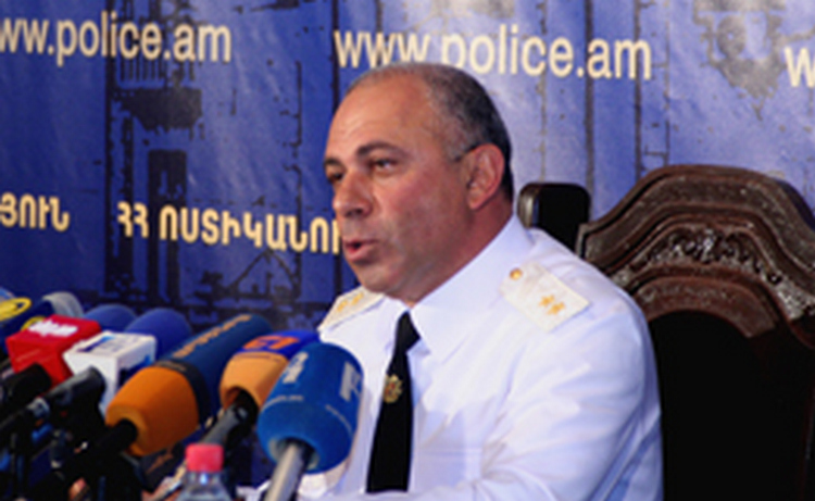 Начальник полиции Армении не обладает информацией о собственной отставке - газета