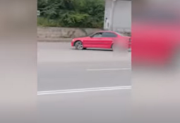 Водитель BMW дрифтовал в Иджеване, на него завели уголовное дело (ВИДЕО)  