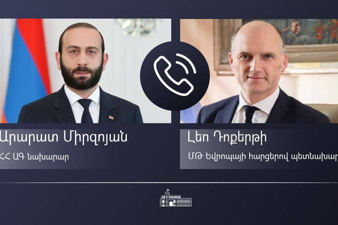 Мирзоян заявил госминистру МИД Великобритании о неприемлемость заявлений, приравнивающих Армению и Азербайджан