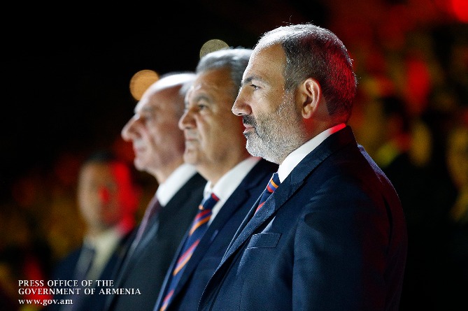 Пашинян на открытии Всеармянских игр в Арцахе: "Мы непобедимы, когда вместе" (ФОТО)