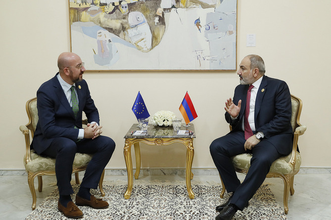 Пражское заявление и отношения Армения-ЕС: в Тунисе состоялась встреча Пашиняна и Мишеля