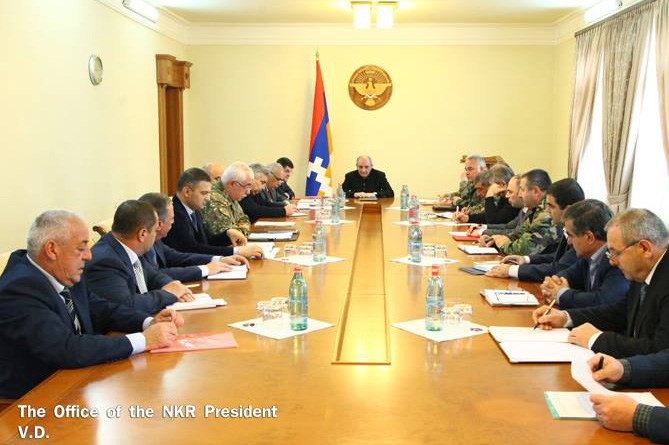 Արցախում քննարկել են Ադրբեջանի ագրեսիայի հետևանքով հասցված վնասի վերականգնման հարցերը Արցախում քննարկել են Ադրբեջանի ագրեսիայի հետևանքով հասցված վնասի վերականգնման հարցերը
