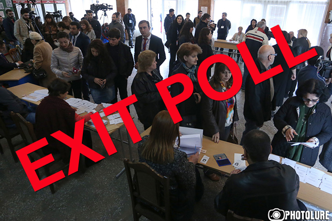 СРОЧНО! В парламент Армении проходят четыре политсилы - exit-poll