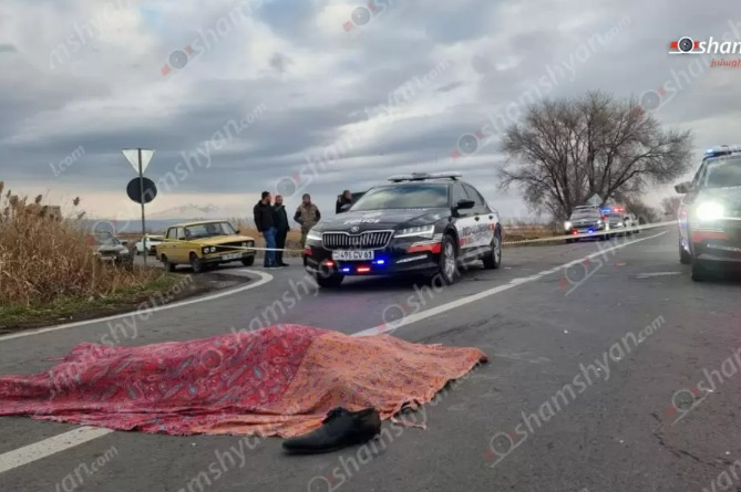Մահվան ելքով վրաերթ Արմավիրի մարզում․ Mercedes –ը վարերթի է ենթարկել 53–ամյա տղամարդուն Մահվան ելքով վրաերթ Արմավիրի մարզում․ Mercedes –ը վարերթի է ենթարկել 53–ամյա տղամարդուն