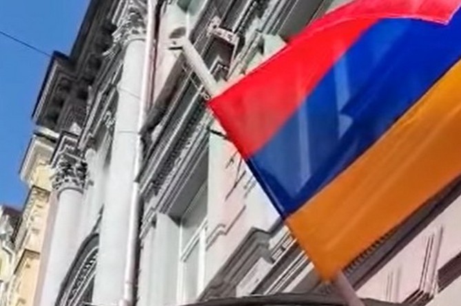 Посольство Армении на Украине возобновило работу в Киеве (ВИДЕО)